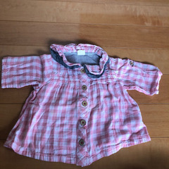 ピンクの子供服　80cm