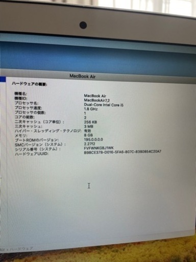 家具 MacBook Air2017