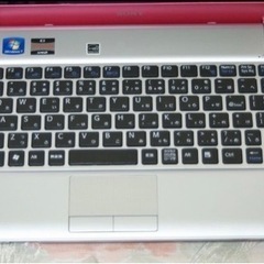 【パソコン初心者◉】値下げ！！VAIO-VPCYB19KＪ/ピンク/液晶良好/Win 10/Office2007/Webカメラ/無線ラン/即使用可の画像