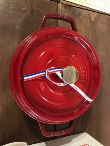 ストウブ　ピコ　ココット　ラウンド22cm チェリー