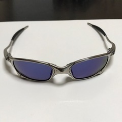 【美品】オークリー / OAKLEY  ジュリエット　ポリッシュブルー