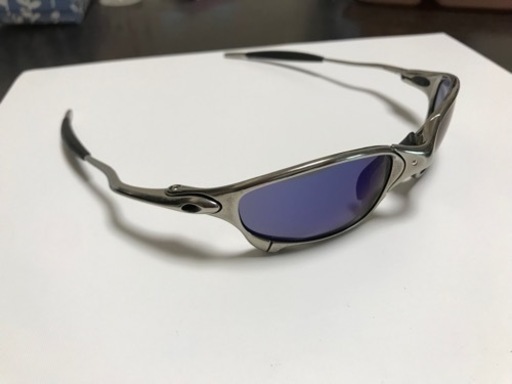 【美品】オークリー / OAKLEY  ジュリエット　ポリッシュブルー