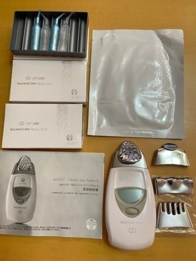 【値下げ中✨】ニュースキン　genLOC ガルバニックスパ美顔器 ジェル、フィイスシート豪華セット‼️