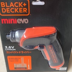 ブラックアンドデッカー コンパクトドライバー DIY 電動工具 ...