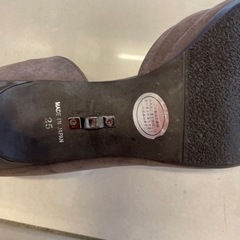 オープントゥ　パンプス　25センチの画像