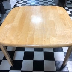 【リサイクルサービス八光　田上店】天然木折れ脚テーブル　KR-60