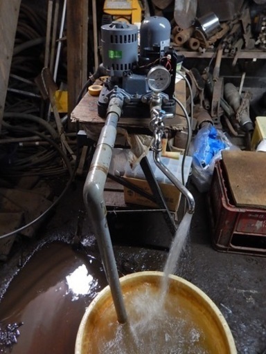 【中古】川本 ポンプ カワエース N3-205TH 50hz 三相200V （0476050）