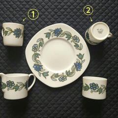 超美品！スージークーパー「ブルーアールヌーボ」ティー 17点セットの画像