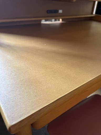 カリモク学習机　中古品　