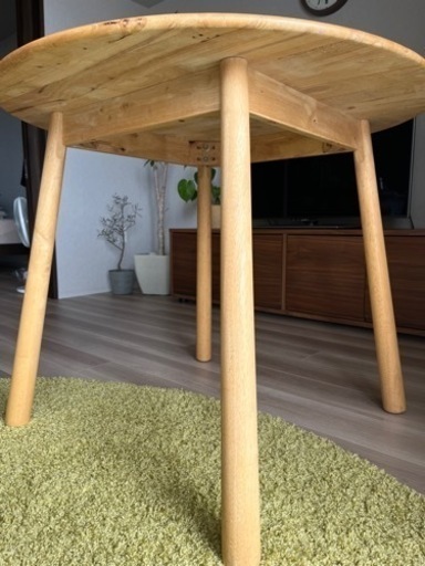 ダイニングテーブルセット(テーブル1台＋椅子2脚)