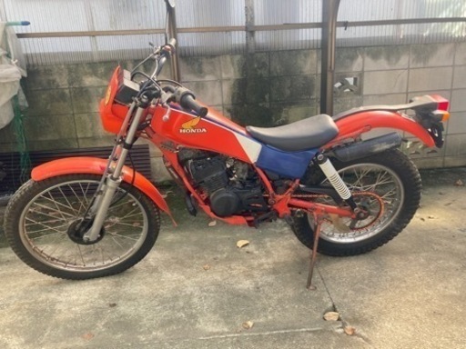 TLM50 tlm ホンダ　トライアル　2スト　山遊びに