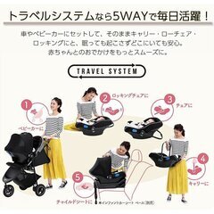 アップリカ スムーヴ TS インファントカーシートの画像