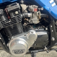 スズキ刀　カタナ　gsx750s  キリンレプリカ？ ブルー塗装の画像