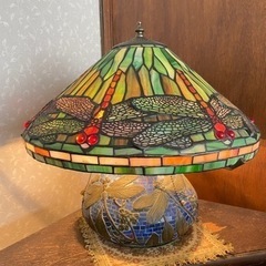 ドーム型ステンドグラスランプ ステンドグラス ランプ 大