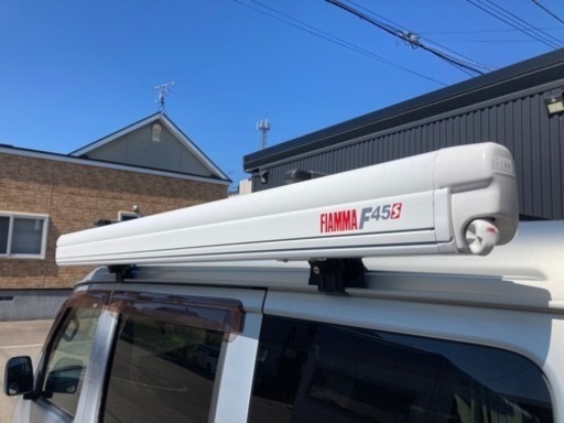 終了　カーサイドオーニング　カーサイドタープ