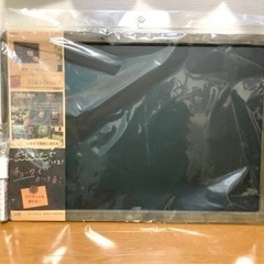 【新品未使用】ブラックボード　黒板　アンティーク　A2