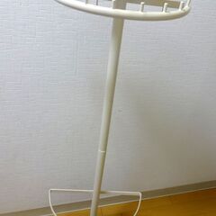■傘立て ハンガースタンド 半円 玄関 収納 傘掛け ハンガーラ...