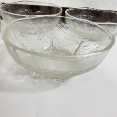 【7512‐1】佐々木硝子 志野路 ソーメンセット 5客セット 中鉢5客 たれ鉢5客 未使用品 箱付き 食器 和食器の画像