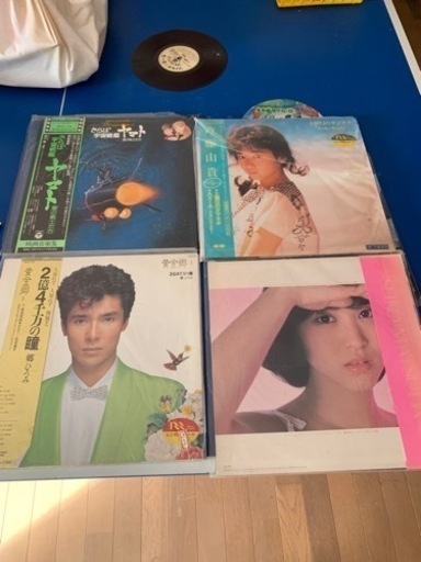 レコード四点　郷ひろみ松田聖子等