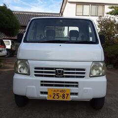 車検2025.12　美車　使ってますので調子は良いです。　アクティートラック 4WD デフロック　極上車です。車検令和7年12月　距離100029キロ　全塗装済み　内外装ピカピカです。シート、サンバイザー、荷台、かなり綺麗です。の画像