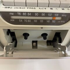 【7214】小泉成器 ラジカセ SAD-1214 ステレオラジオカセットレコーダー 中古品 ジャンク品 動作未確認の画像