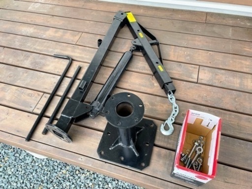 【未使用】油圧クレーン スイベル式 トラッククレーン リフト