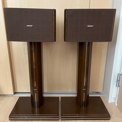 9／25まで値下げ］BOSE 121 スピーカー＋木製スピーカー