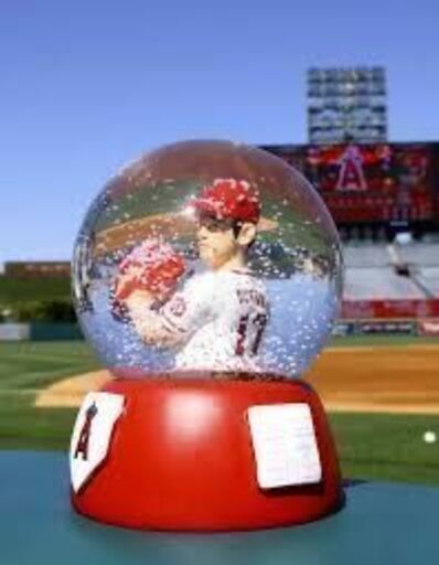 大谷翔平選手 限定品 スノードーム ②