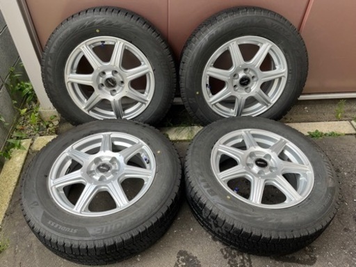 ブリヂストン ブリザック VRX2 195/65R15 スタッドレスタイヤ ホイールセット