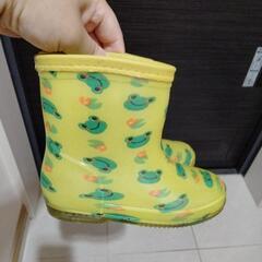 値下げ!雨靴　カエル🐸　16センチ