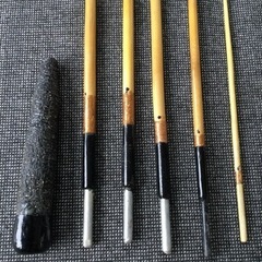 【028】 未使用　130cm 　タナゴ竿　タナゴ釣り　高野竹　手作り　釣り竿　川釣り　チョイ釣り 釣竿　こうや竹 の画像