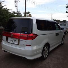 美車。乗ってますので調子は良いです。距離5万キロ台。車検残あります。平成19年式　ホンダ　エリシオン　プレステージ　3500cc　300馬力　内装外装綺麗。車検令和8年1月。不具合無し。驚異の54642キロ。距離伸びます。の画像