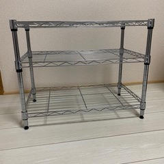 ワイヤーシェルフ3段の画像