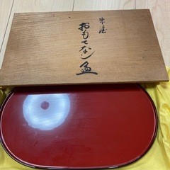 おもてなし盆  うるし工芸 米永