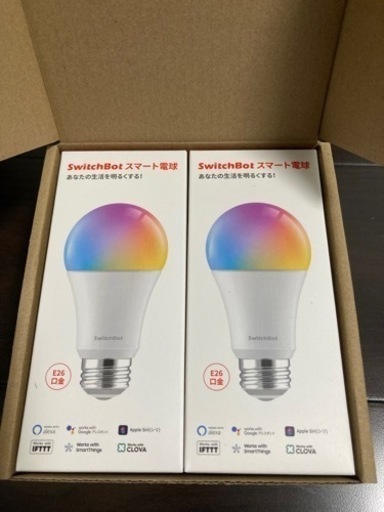 SwitchBot LED電球　新品未使用　2個
