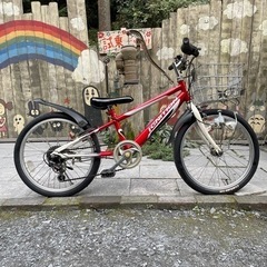【2776】子供車　20インチ　前後タイヤ新品　7,200円（防犯・税込）
