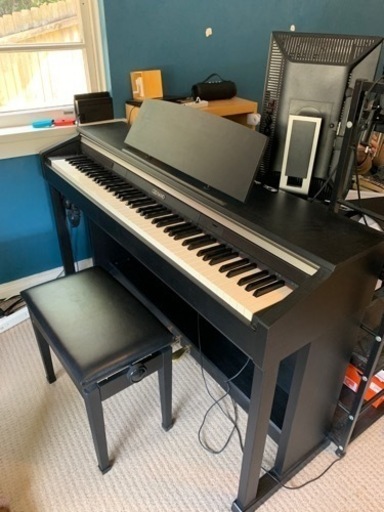 電子ピアノ Casio AP-420、専用椅子