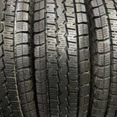 DUNLOP WINTER MAXX SV01 145R12LT 6PR 12インチ スタッドレス 4本 2017年製 バリ溝 軽トラ 軽バン等　(MTG227) クレジットカード QRコード決済可能の画像