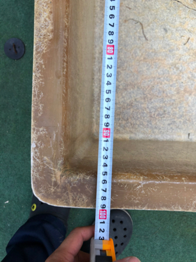 水槽　FRP 長さ約193cm×横約99cm×深さ約33cm