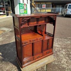 和風飾り棚『良品中古』W920