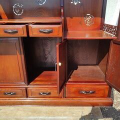 和風飾り棚『良品中古』W920の画像