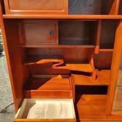 和茶棚　茶箪笥『良品中古』W1350の画像
