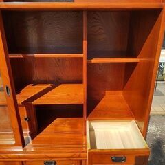 和茶棚　茶箪笥『良品中古』W1350の画像