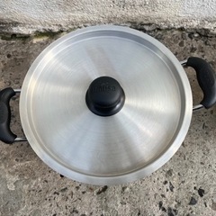 1つ¥2,000lmusa 26㌢アルミ寸胴鍋調理鍋スープ鍋🍉プロフ必読の画像
