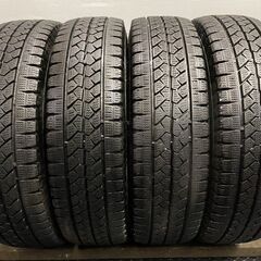 BS BLIZZAK VL1 195/80R15 107/105L LT 15インチ スタッドレス 4本 2021年製 キャラバン ハイエース等　(MTG236) クレジットカード QRコード決済可能