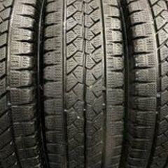 BS BLIZZAK VL1 195/80R15 107/105L LT 15インチ スタッドレス 4本 2021年製 キャラバン ハイエース等　(MTG236) クレジットカード QRコード決済可能