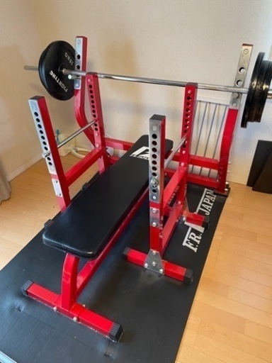 ベンチプレス　セーフティーバー　バーベル