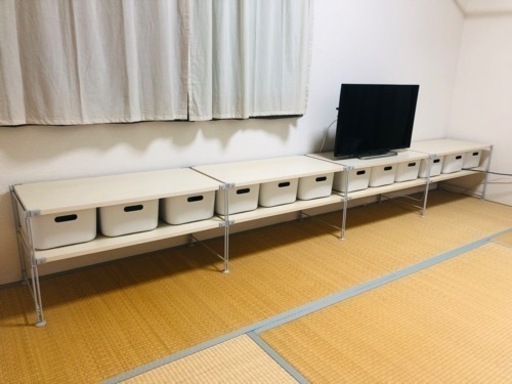 無印良品　スチールユニットシェルフ　受け渡し者決まりました