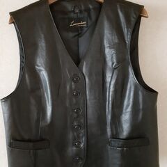 取引終了しました　💓牛革ベスト　１１号💓