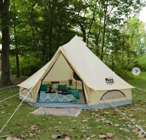 新品　ティンバーリッジ  ワンポールテント　6人用　パオテント